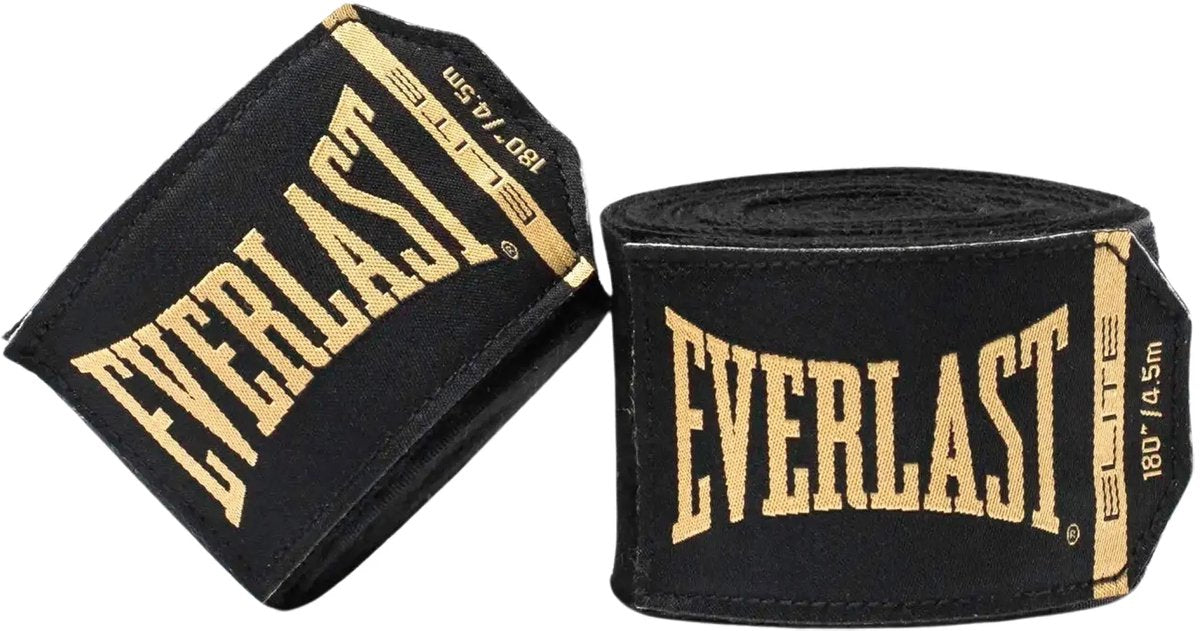 Everlast Elite Handbandagen schwarz 457 cm – Standard