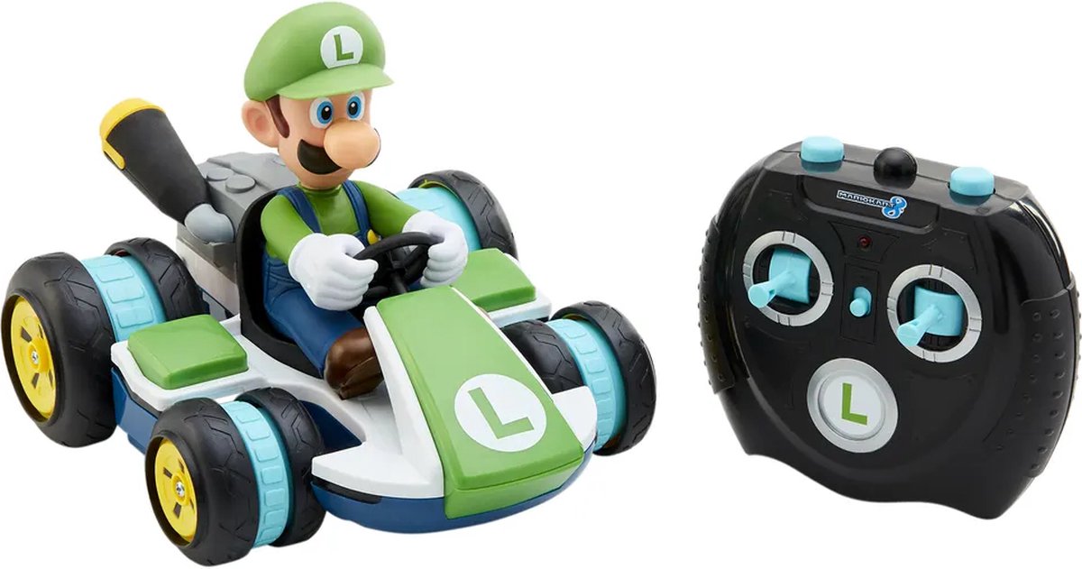 Jakk's World of Nintendo Luigi Mini RC Racer
