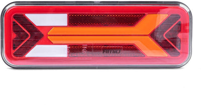 Amio RCL-09-R dynamisches LED-Rücklicht – rechte multifunktionale LKW-Beleuchtung, Anhänger, Bus-Rückleuchte