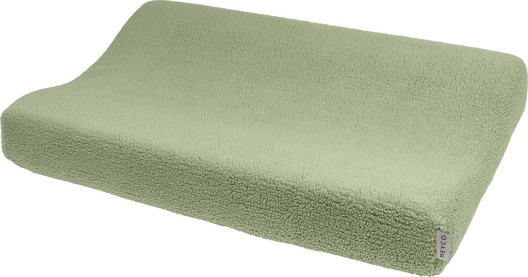 Meyco Baby-Teddy-Wickelauflagenbezug – olivgrün – 50 x 70 cm