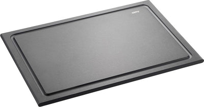 Gefu Slize Schneidebrett mittel – 37 x 25 cm – mit Saftkanal – nachhaltiger Holzverbund