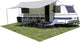 Eurotrail Luifel Caravan 300 x 240 cm Polyestergrau 2 Sticks