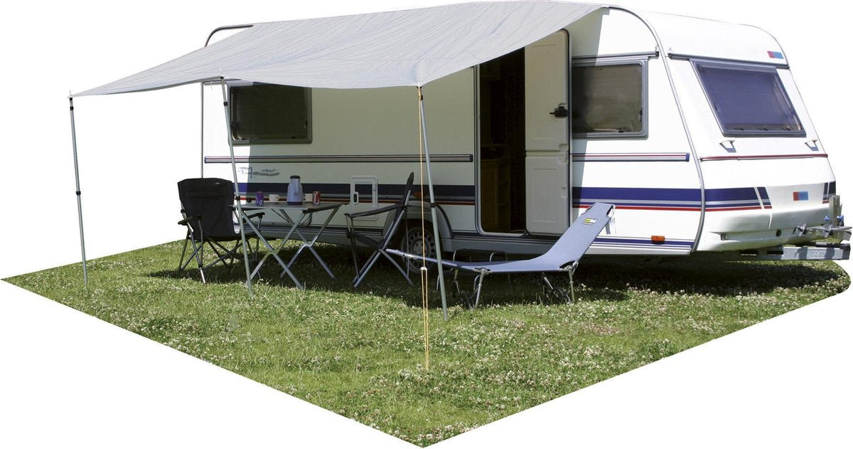 Eurotrail-Schiebedach – Markise – 200 x 240 cm – grau