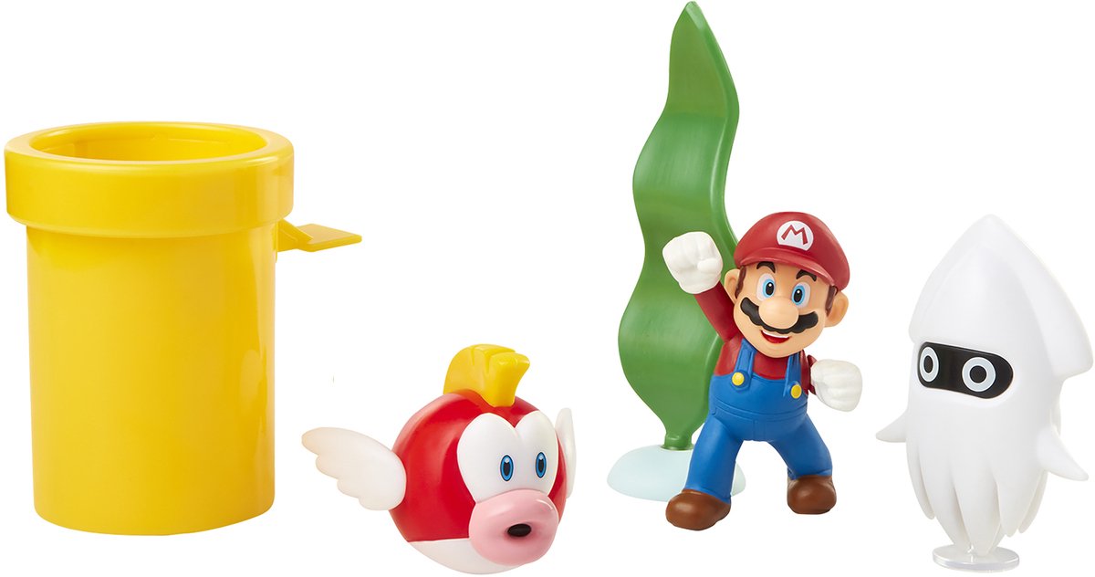 Jakks Nintendo 6cm Unterwasserdiorama