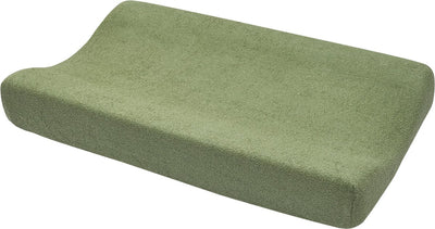 Meyco Baby Uni Wickelauflagenbezug - Frottee - Olivgrün - 50x70cm