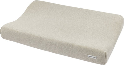 Meyco Baby Knit Basic Wickelauflagenbezug – Sandmeliert – 50 x 70 cm