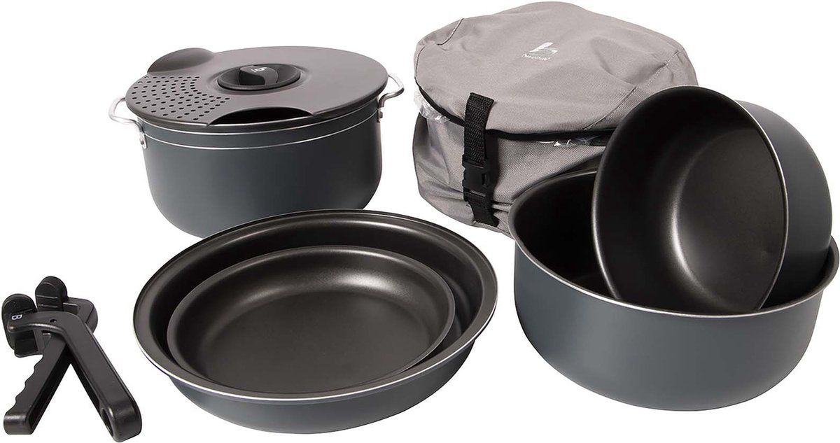 Bo-camp - Pfannenset - Camping - 7-teilig - Aluminium