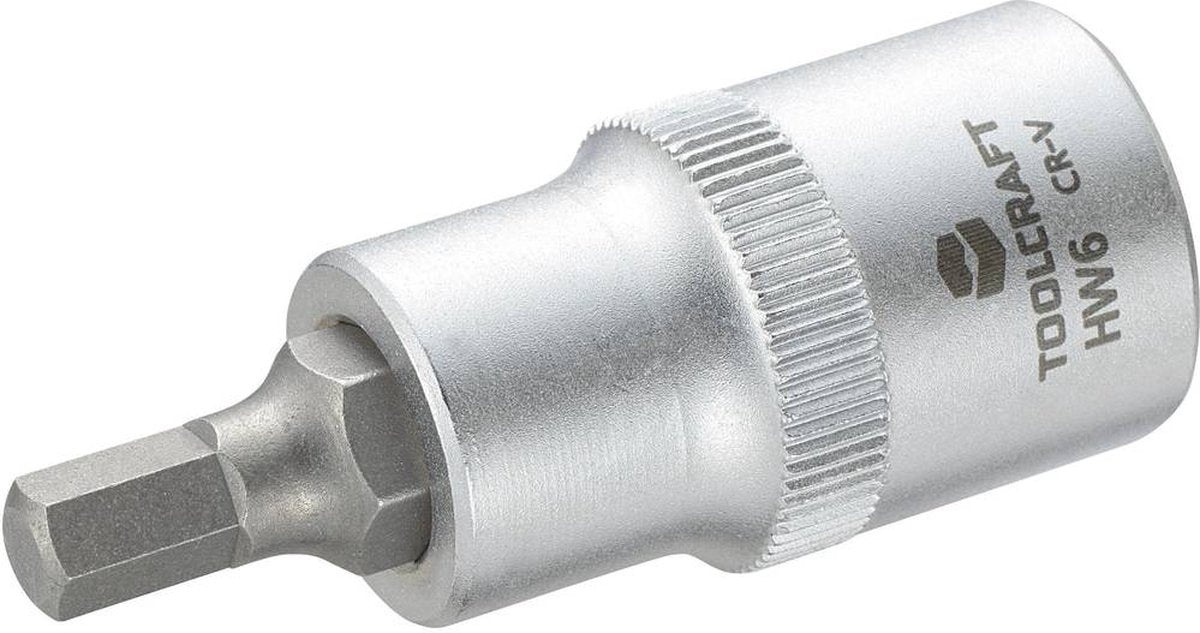 Toolcraft 816156 Innensechskantschlüssel-Biteinsatz 6 mm 1 2 (12,5 mm)