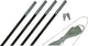 Eurotrail-Faserstangen-Set – 9,5 mm – 450–500 cm
