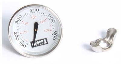 Weber-Thermometer mit Flügelmutter für Holzkohlegrill