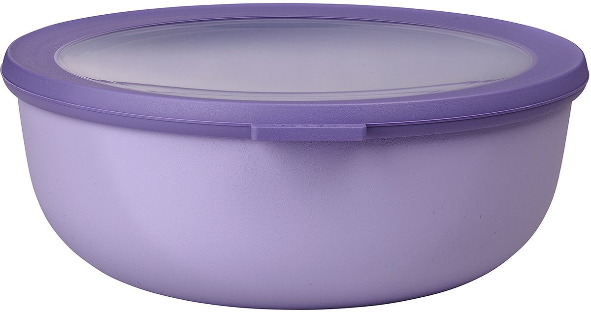 Mepal – Multi-Bowl-Cirqula-Lebensmittelbehälter – 2250 ml – rund – leuchtendes Flieder