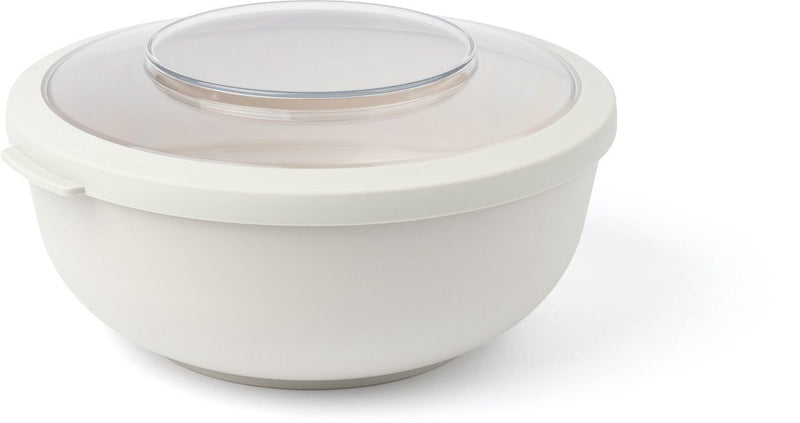 Amuse Tylla Hafer-Lunchbox – 2000 ml – Lunchbox – Lunchschüssel mit Deckel – perfekt verschließbarer Frischhaltebehälter – Salatbox für unterwegs – BPA-frei – Beige