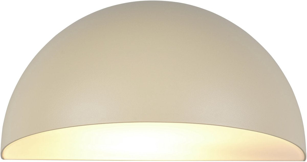 Trio maas - Wandleuchte - Sand - exkl. 1x E27 4,9 W - Wandmontage - Außenbeleuchtung - IP44