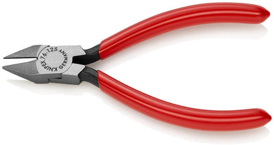 Knipex 76 81 125 Seitenschneider mit spitzem Kopf 125 mm