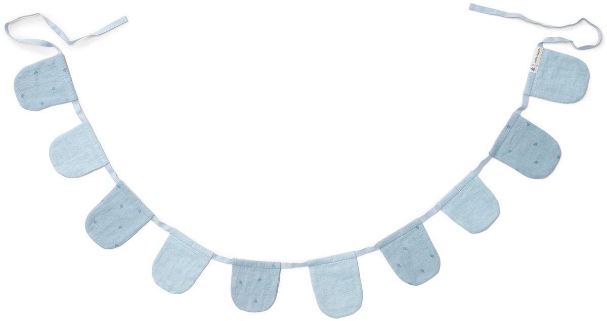 Little Dutch Girlande mit Flaggen – blau – Essentials