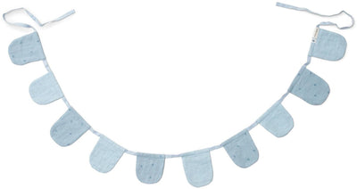 Little Dutch Girlande mit Flaggen – blau – Essentials