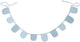 Little Dutch Girlande mit Flaggen – blau – Essentials