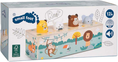 Small Foot - tanzende Holztiere mit Geräuschen Safari FSC