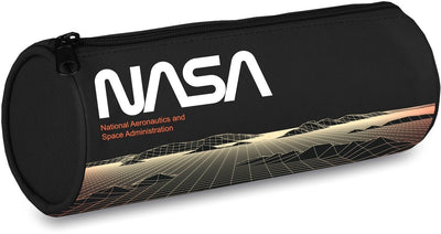 Lannoo Graphics – NASA-Federmäppchen, rund, 23 cm, schwarzer Mond