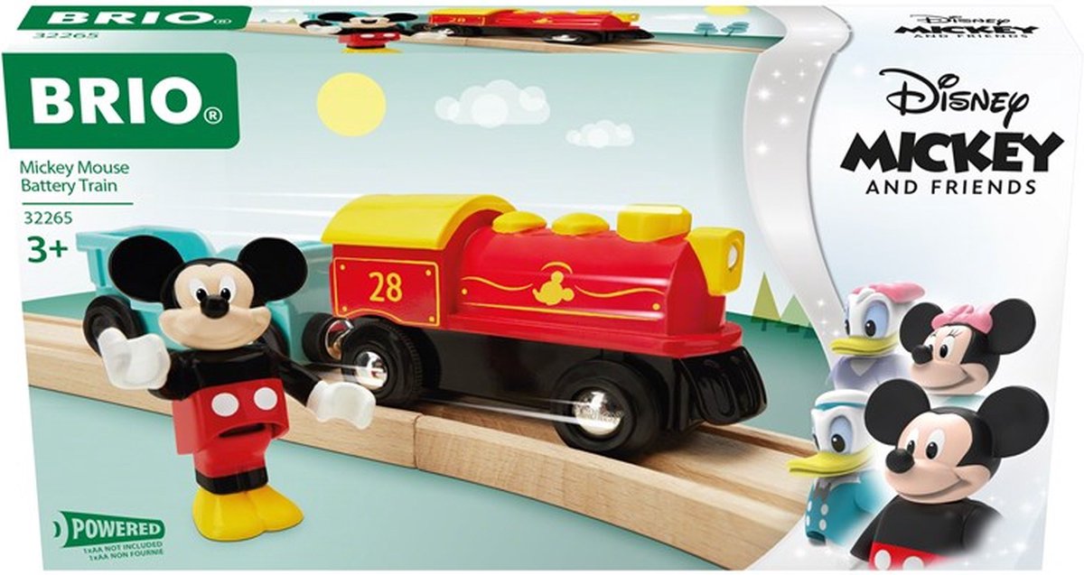 Brio Spielset Mickey Mouse Batteriezug 3 Teile