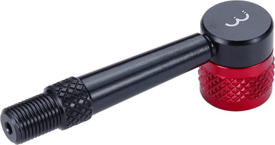BBB Fahrradventiladapter 90 Grad – Fahrradpumpenadapter für schwer zugängliche Stellen – Pumpenkopf Presta-Französisches Ventil – Luftrohraufsatz BFP-94