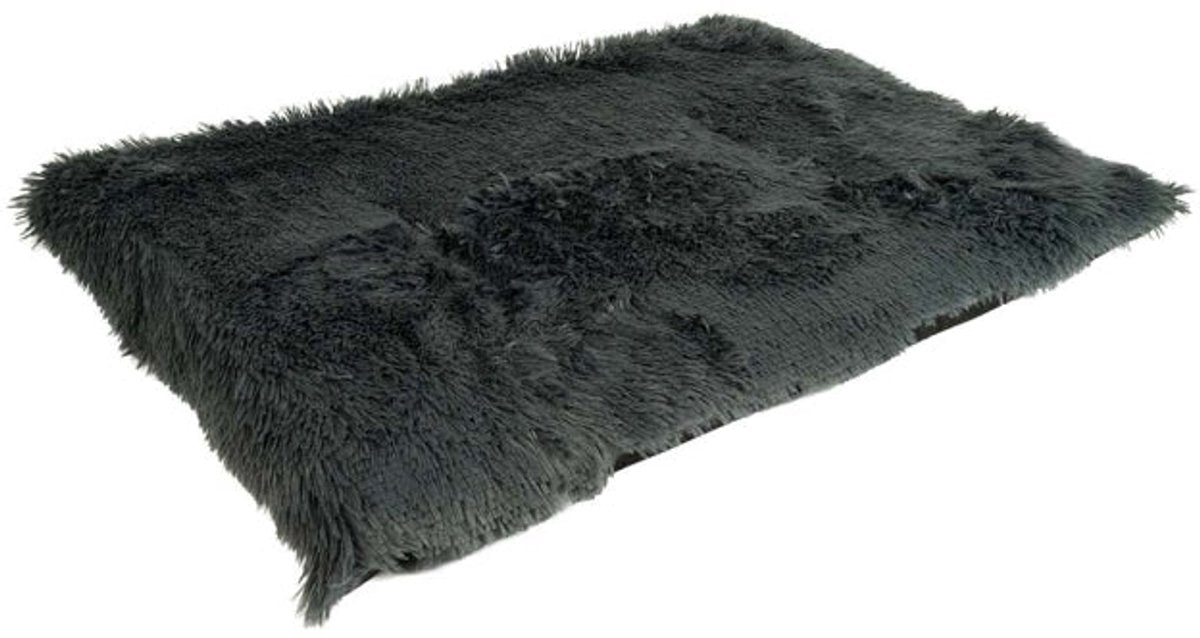 Duvo plus snug - Bankkissen - XL - 107x71x7cm - dunkelgrau - weich - waschbar