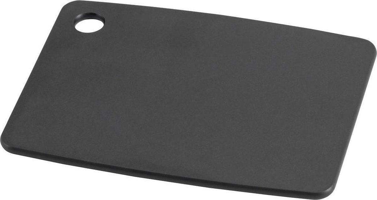 Grundlegendes kulinarisches Schneidebrett – 15 x 20 cm – schwarz – recyceltes Holz