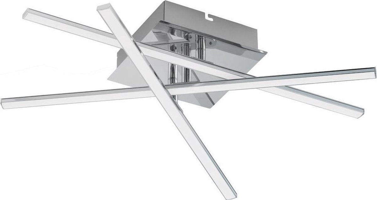 Eglo Lasana 1 - Wand-Deckenleuchte - 1 Licht - Chrom - Weiß