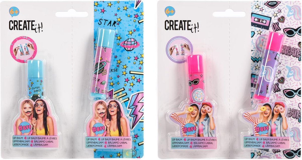 Erstelle es! Galaxy Lippen Balm BFF