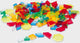 Tickit hohle geometrische Blöcke – transparent