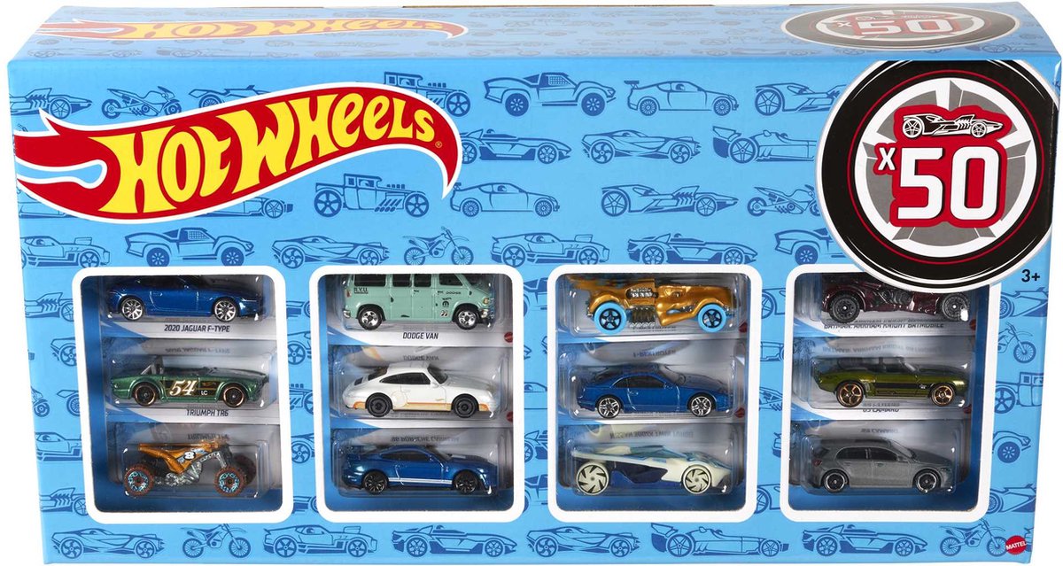 Mattel-Set mit 50 Autos