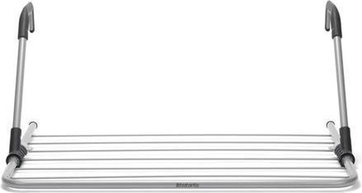 Brabantia hängender Wäscheständer – faltbarer Wäscheständer – 4,5 m – Metallic-Grau