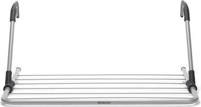 Brabantia hängender Wäscheständer – faltbarer Wäscheständer – 4,5 m – Metallic-Grau