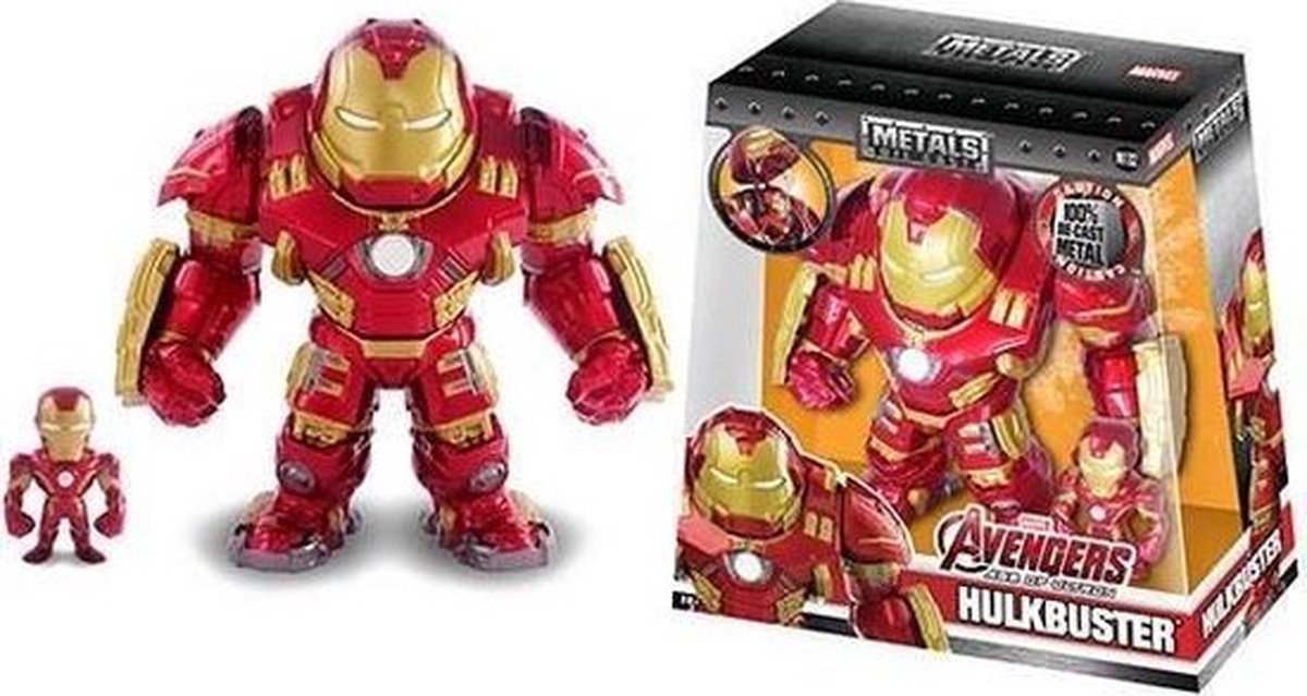 Jada Marvel Iron Man Metallfiguren von 15 + 5 cm