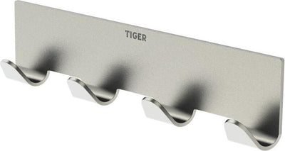 Tiger Rack Basic – Handtuchhaken – gebürsteter Edelstahl
