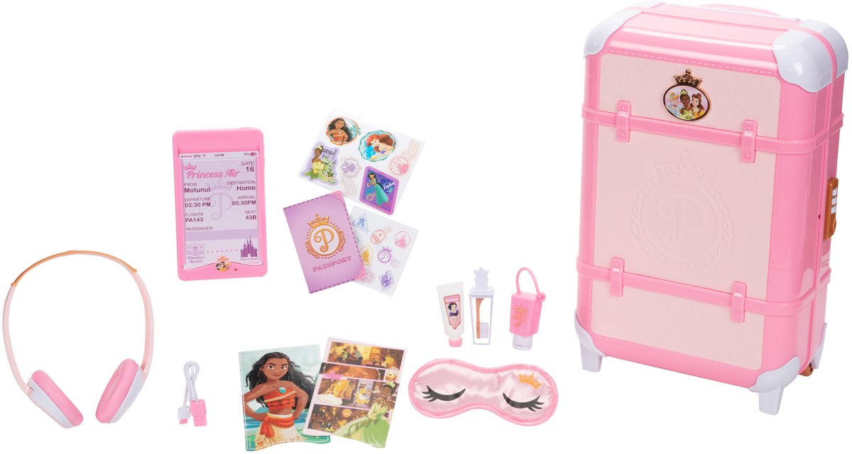 Jakks Disney Prinzessin Stil Sammel Deluxe Koffer