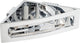 Wenko turbo-loc bralia Eckregal Chrom 35x9cm - Duschregal - Duschkorb - Montage ohne Bohren - selbstklebend