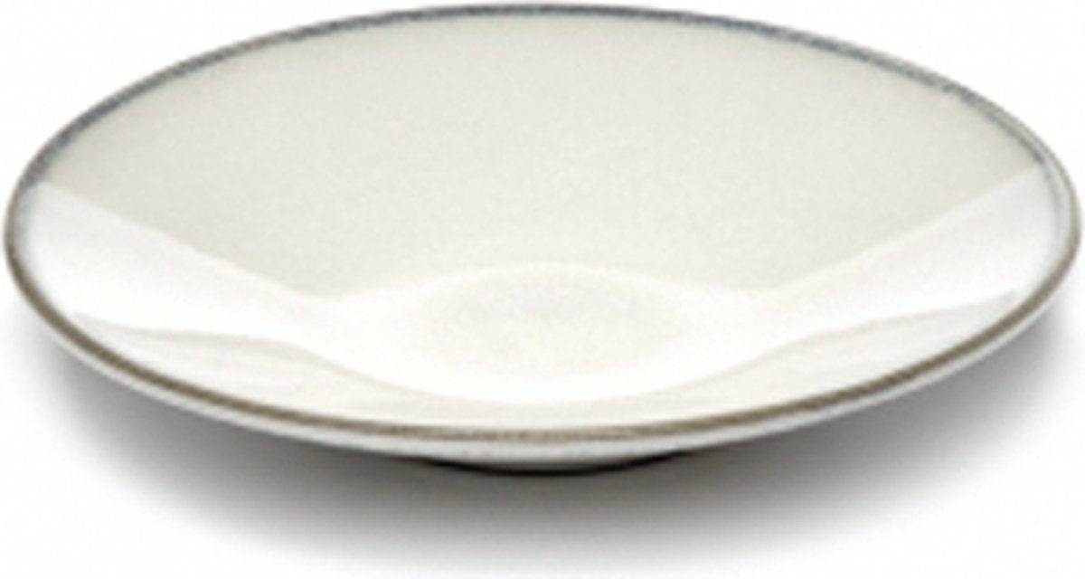 Serax - Sergio Herman Inku - Cappuccino-Untertasse - Weiß - 14 ø - 4 Stück