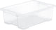 Rotho Core Basic Aufbewahrungsbox - 4er Set - stapelbar - 30 ltr