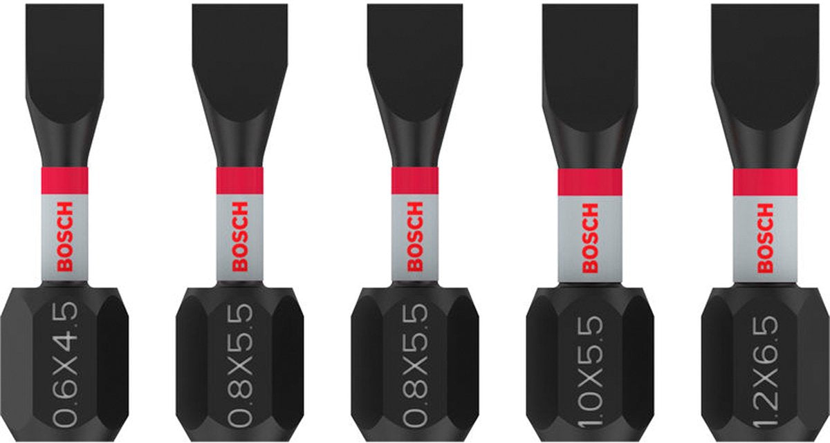 Imp Bosch Zubehör Pro Sl Act Bits | sl4.5 | sl5,5 (x2) | sl5.5 | sl6.5 | 25mm | 5 Stück - 2608521u60