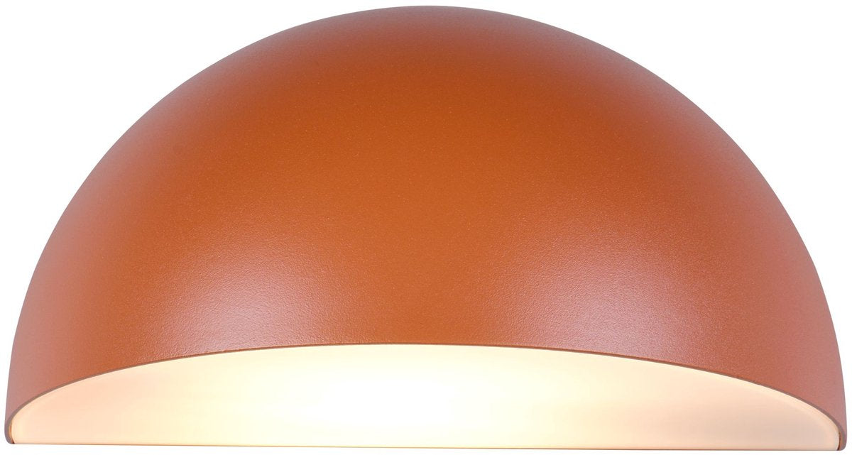 Trio Maas - Wandleuchte - Aprikose - exkl. 1x E27 4,9 W - Wandmontage - Außenbeleuchtung - IP44