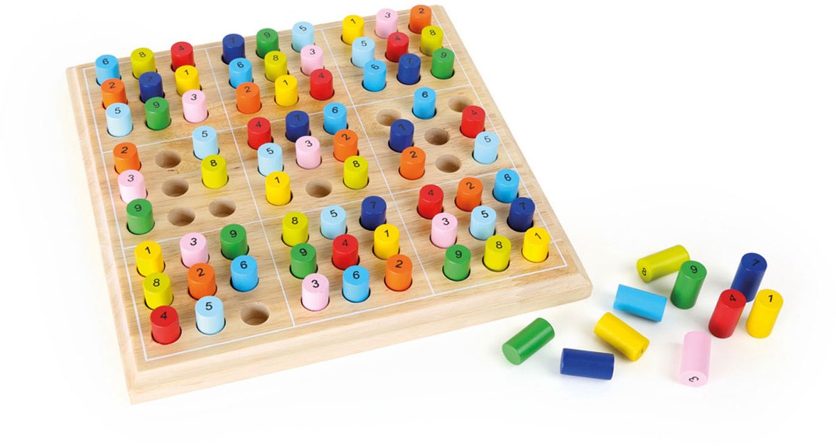 Kleiner Fuß Holz Sudoku