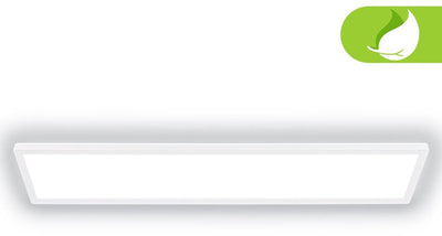 Briloner tava a – eek a LED-Deckenleuchte – Deckenleuchte mit Hintergrundbeleuchtung – mit indirektem Licht – 4.000 K – 4.800 lm – 21 W – 98 cm – weiß