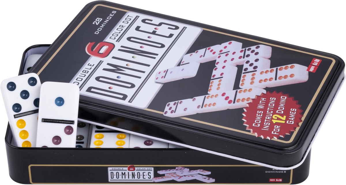 Engelhart Domino Double 6 im Dose