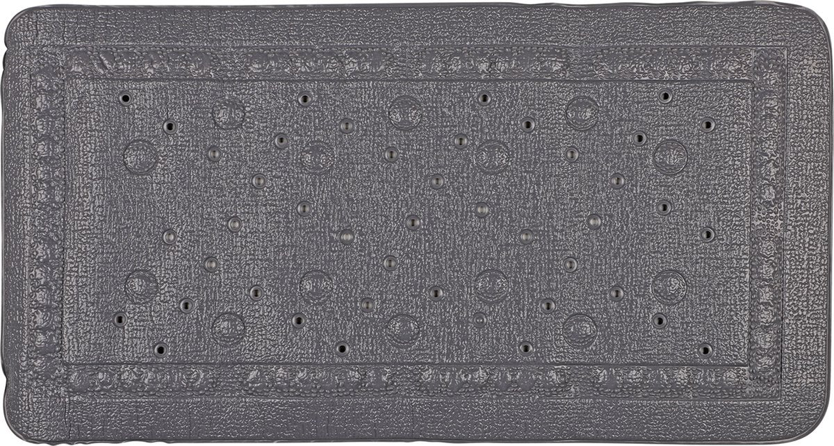 Differnz Tutus Anti-Rutsch-Badeinlegematte 68x36cm anthrazit