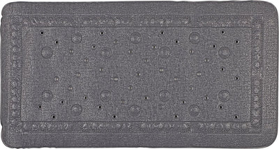 Differnz Tutus Anti-Rutsch-Badeinlegematte 68x36cm anthrazit