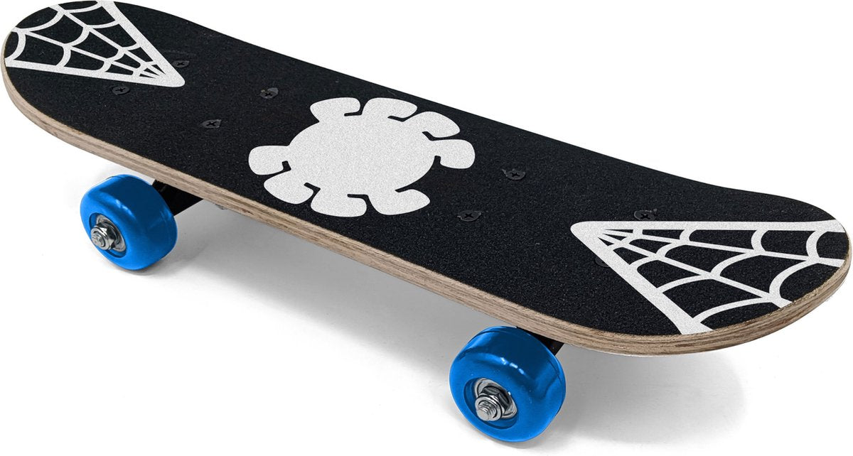 Stempel Skateboard Spidey 43 x 12,5 cm schwarz gelb
