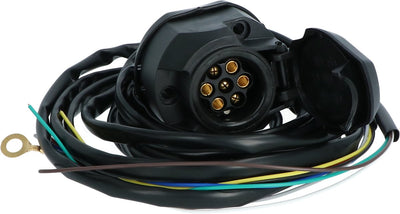 Carpoint Anhängerkupplungskabelset 7-polig – 12 V – 2 Meter – universell – für Anhängerbeleuchtung – zuverlässige Verbindung