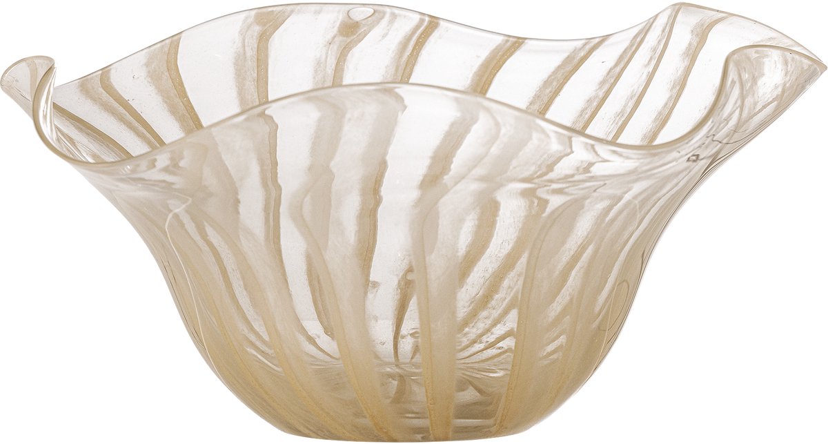 Bloomingville Imri-Schale – Rose – Glas