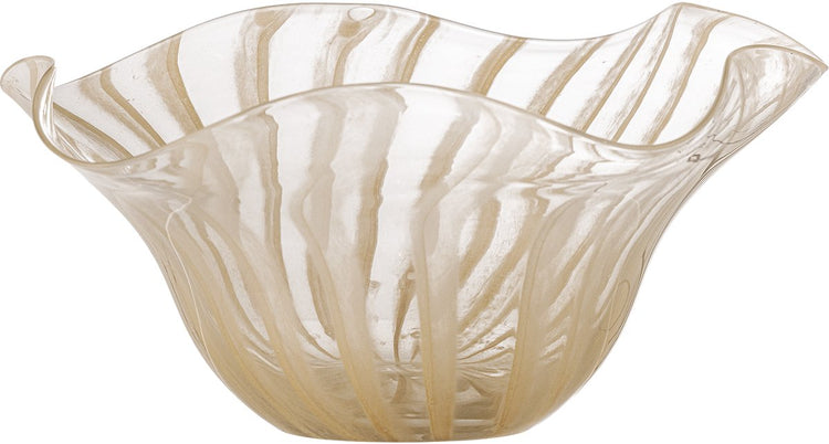 Bloomingville Imri-Schale – Rose – Glas